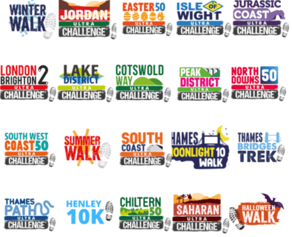 Ultra Challenge Series 2024 logos